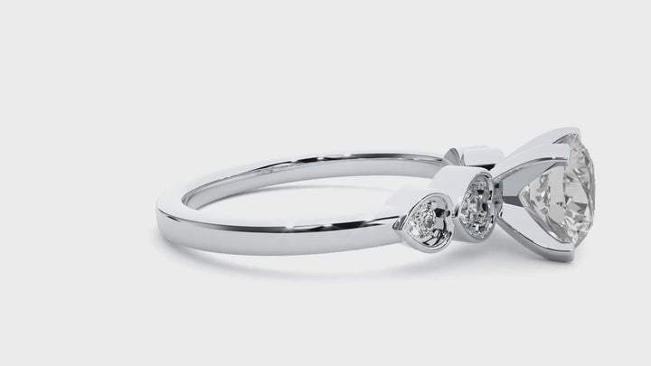 ASA  Zoey Diamond Solitaire Ring