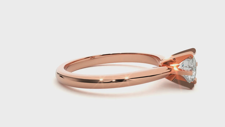 ASA Venessa Single Solitaire Ring