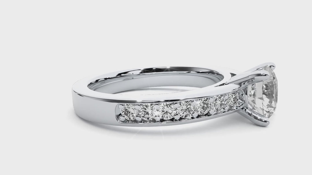 ASA  Ezra Diamond Solitaire Ring
