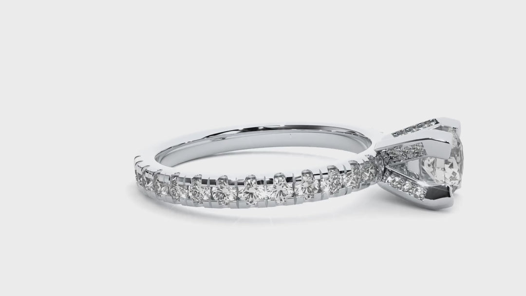 ASA Barbara Diamond Solitaire Ring