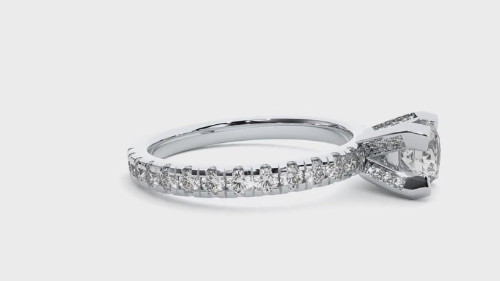 ASA Barbara Diamond Solitaire Ring