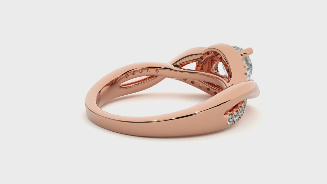 ASA Jacqueline Diamond Halo Ring
