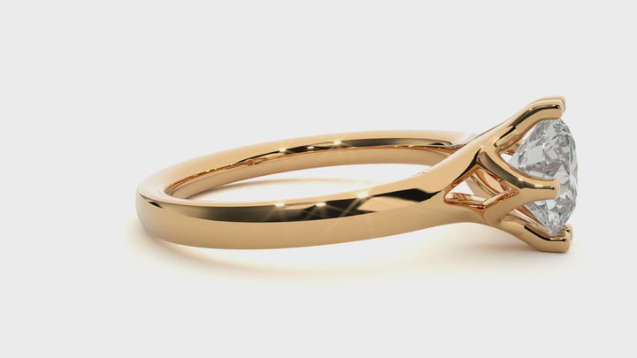 ASA Cassie Single Solitaire Ring