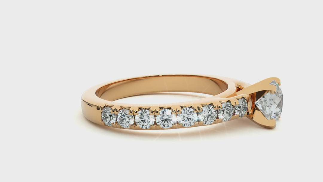 ASA Beatrice Diamond Solitaire Ring