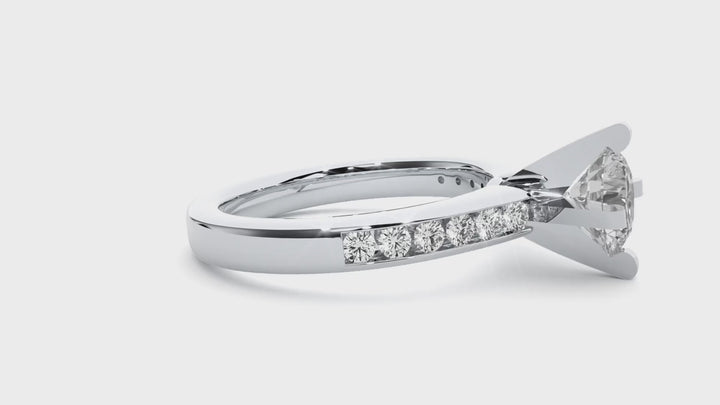 ASA Michael Diamond Solitaire Ring