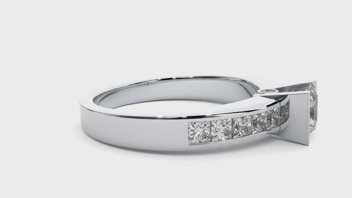 ASA Hanson Diamond Solitaire Ring