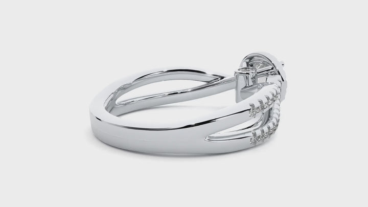 ASA Eliza Diamond Halo Ring