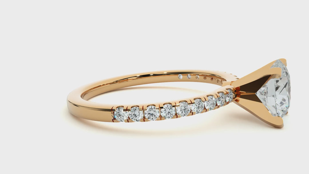 ASA  Allosia Diamond Solitaire Ring