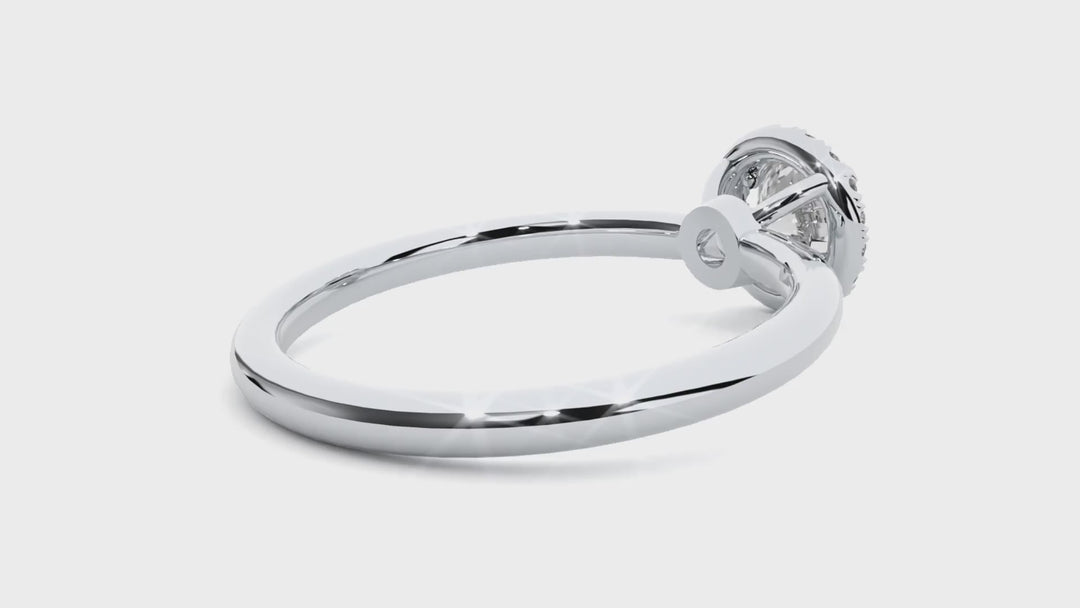 ASA Henrietta Diamond Halo Ring