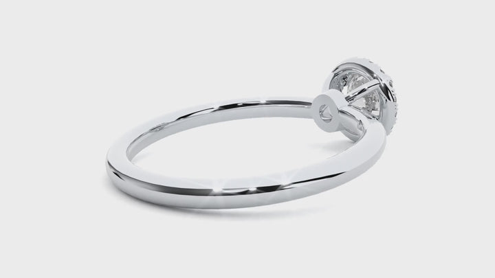 ASA Henrietta Diamond Halo Ring