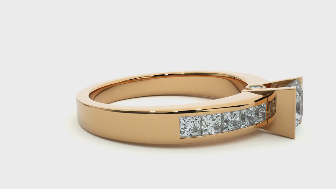 ASA Hanson Diamond Solitaire Ring