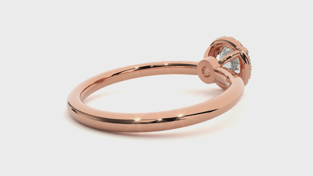ASA Henrietta Diamond Halo Ring