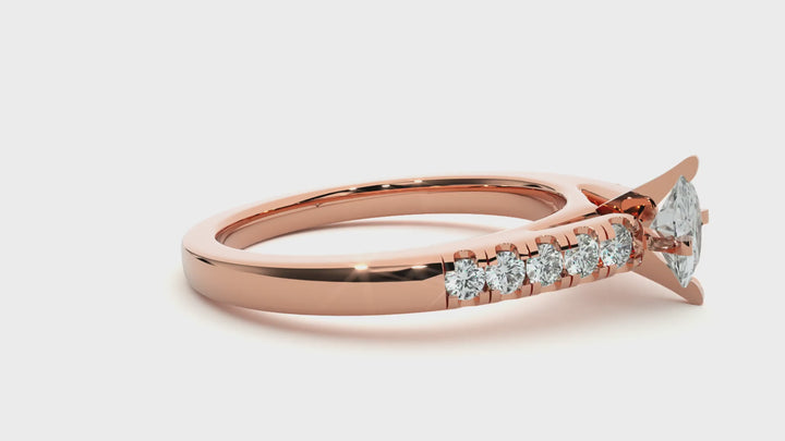 ASA  Malaha Diamond Solitaire Ring