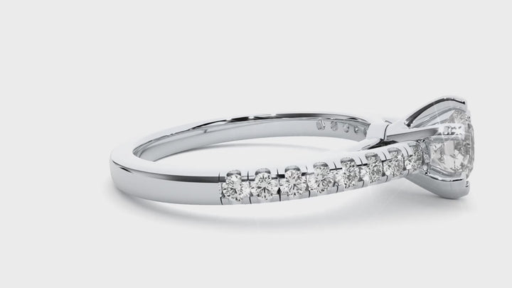 ASA Ava Diamond Solitaire Ring