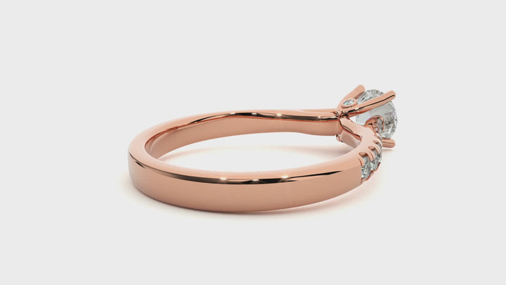 ASA Brittany Diamond Solitaire Ring
