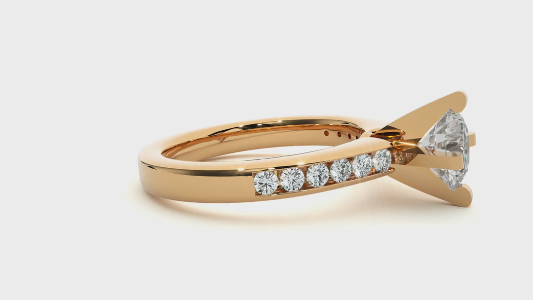 ASA Michael Diamond Solitaire Ring