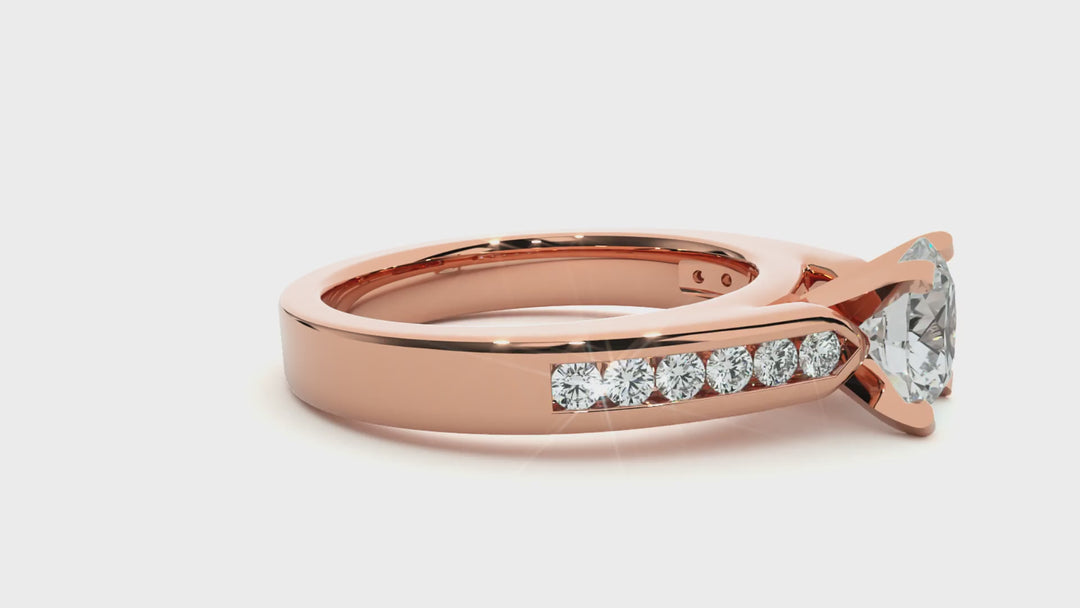 ASA Montgomery Diamond Solitaire Ring