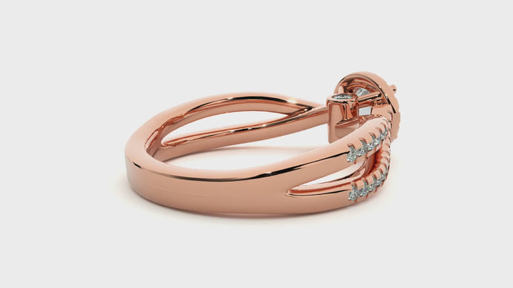 ASA Eliza Diamond Halo Ring