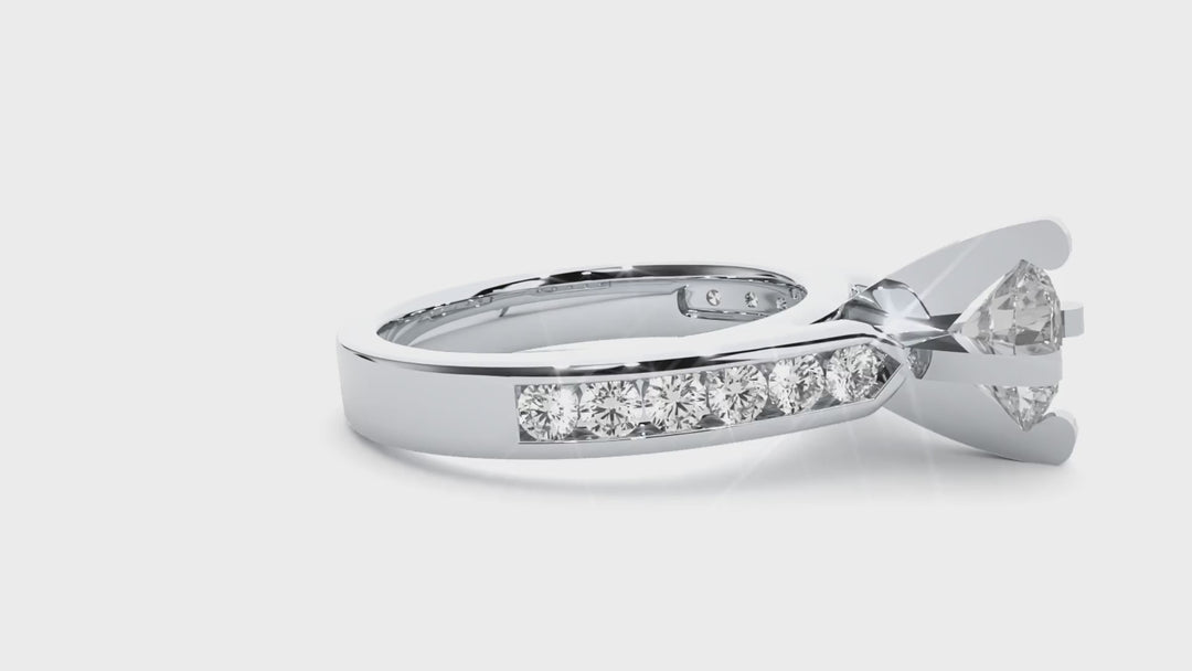 ASA Nathaniel Diamond Solitaire Ring