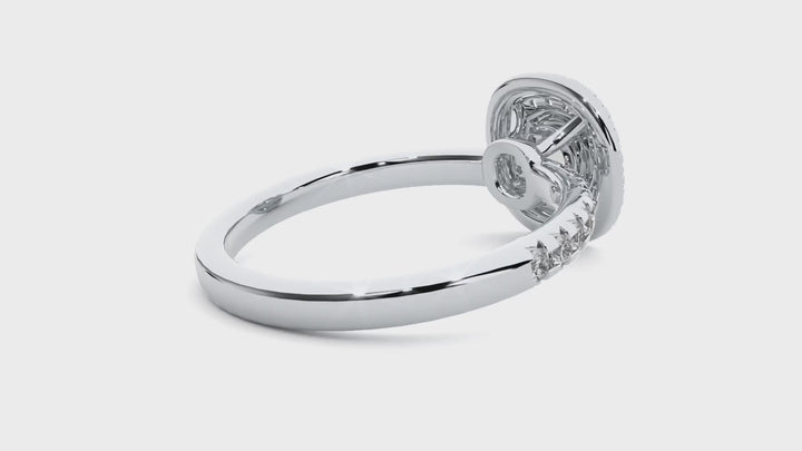 ASA Juliet Diamond Halo Ring