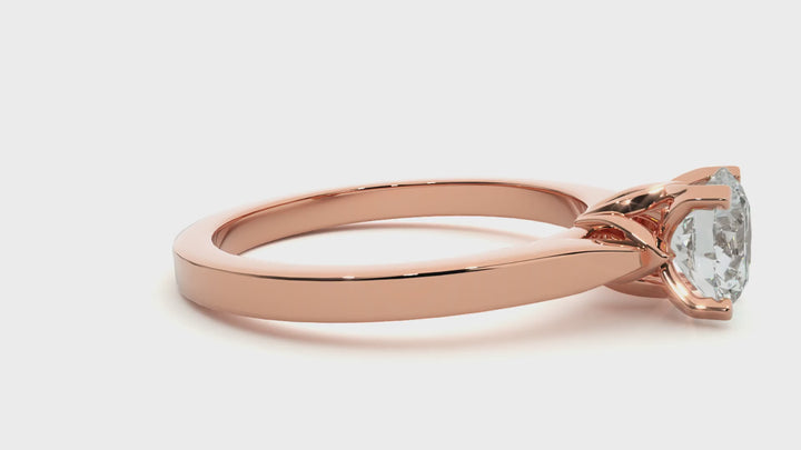 ASA Flora Single Solitaire Ring