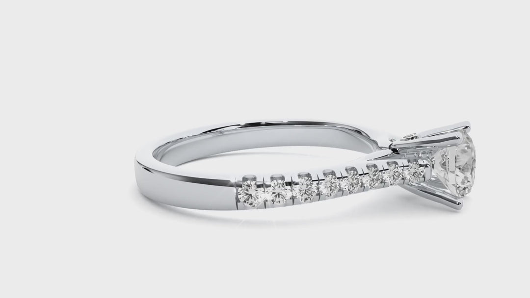 ASA Brittany Diamond Solitaire Ring