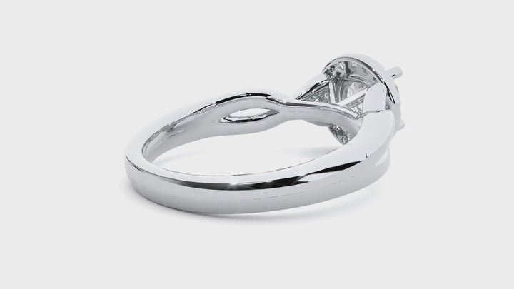 ASA Josephine Diamond Halo Ring