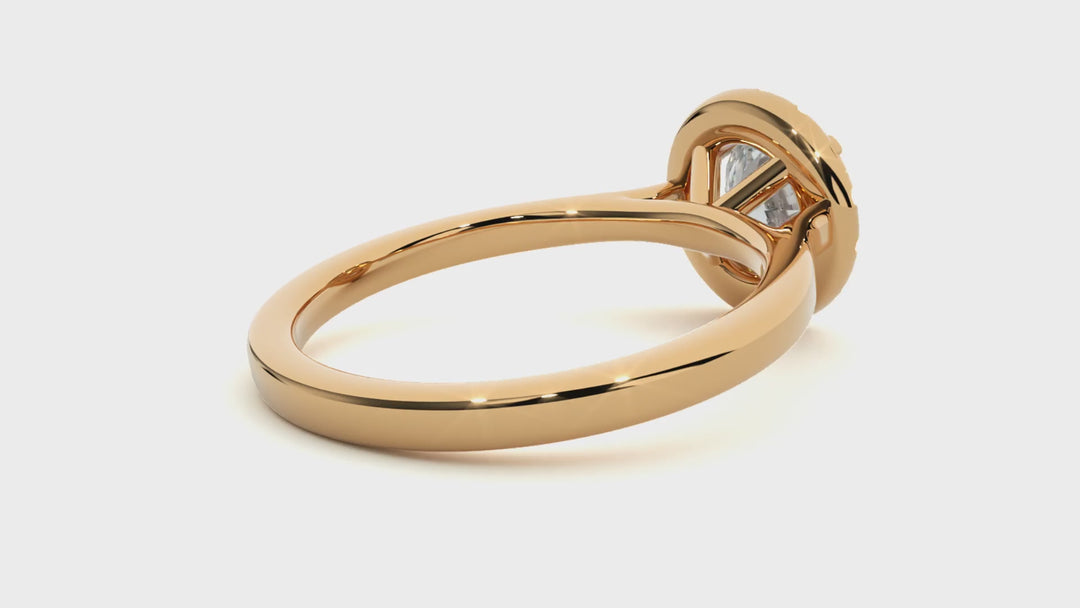ASA Coretta Diamond Halo Ring