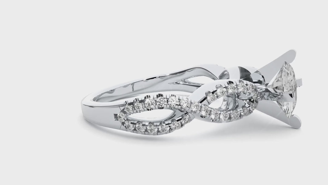 ASA  Zephyr Diamond Solitaire Ring