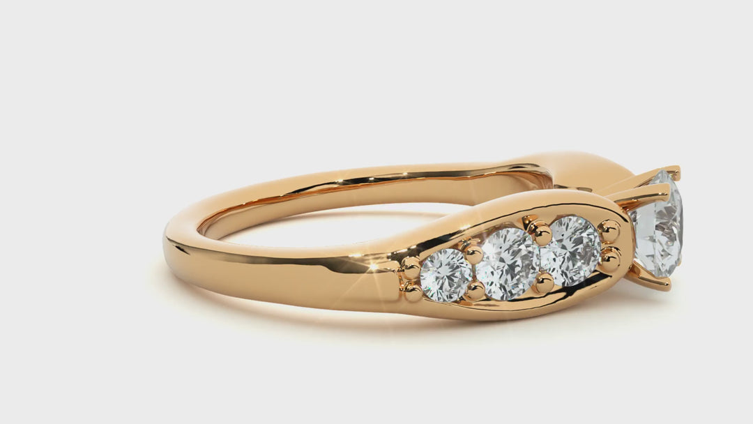 ASA Banks Diamond Solitaire Ring