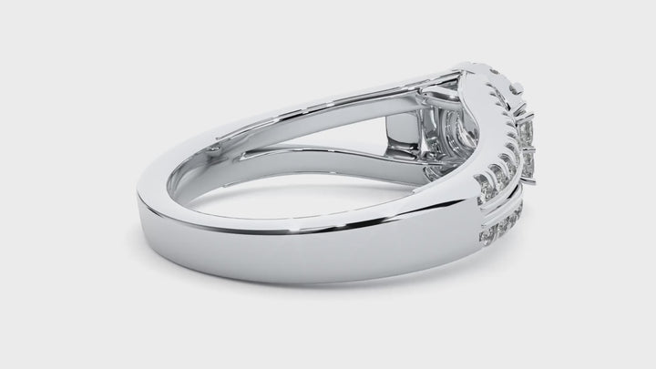ASA Elenora Diamond Halo Ring