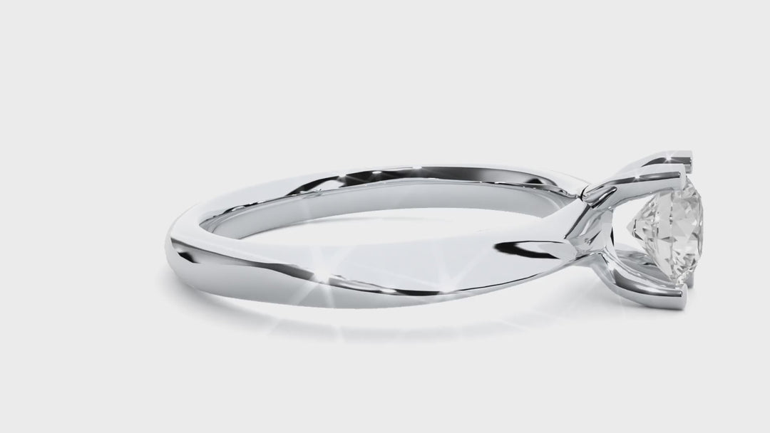 ASA Hailey Single Solitaire Ring