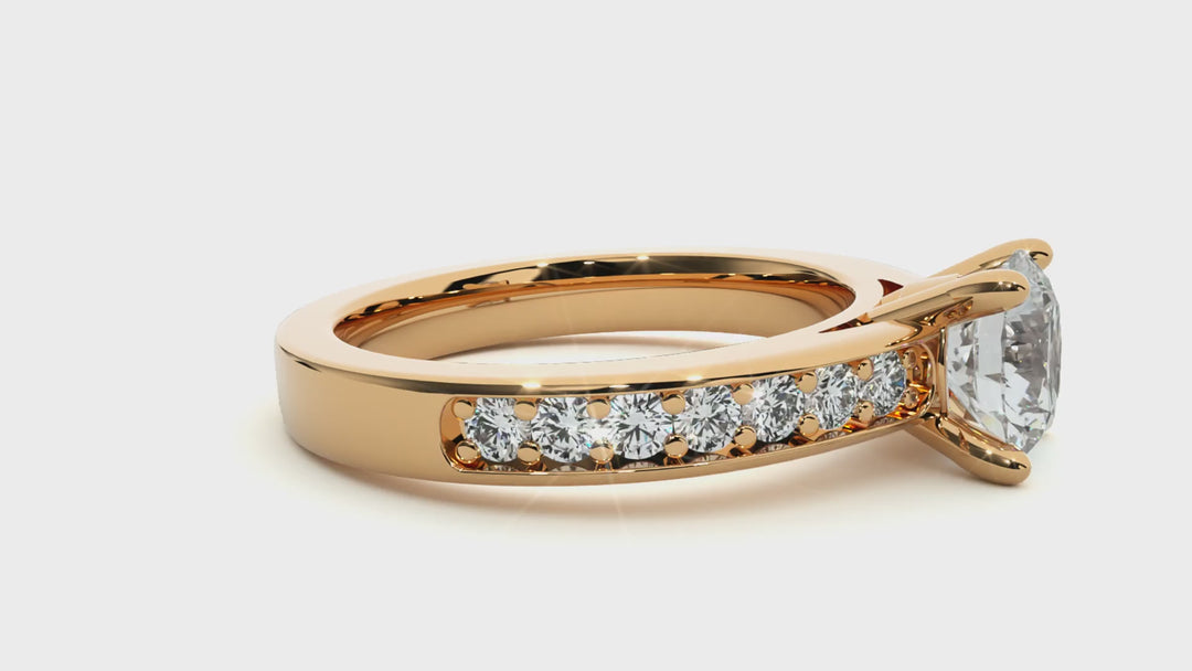 ASA  Ezra Diamond Solitaire Ring