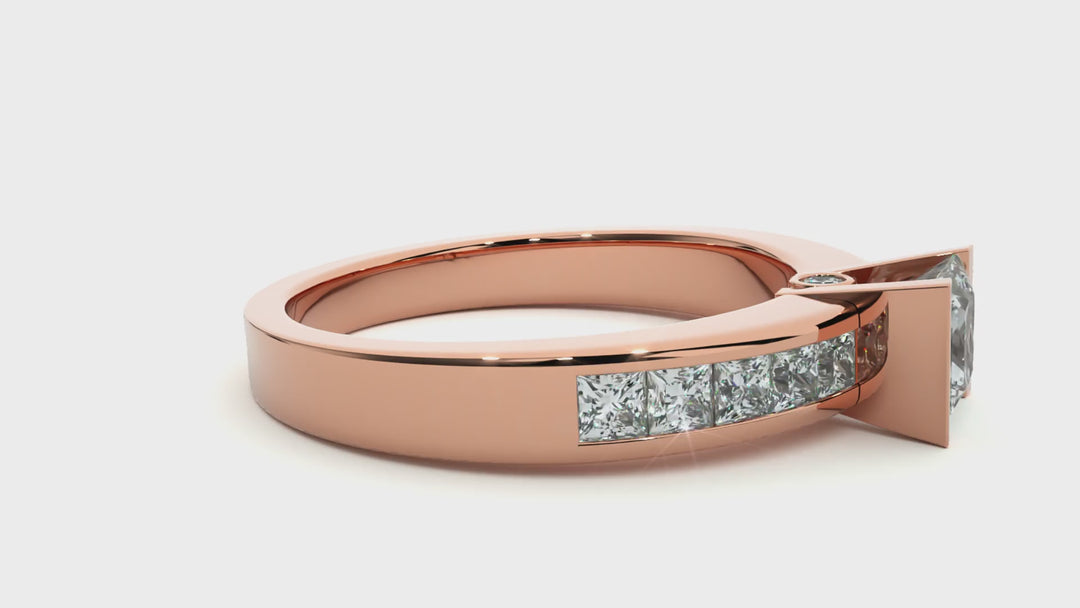 ASA Hanson Diamond Solitaire Ring