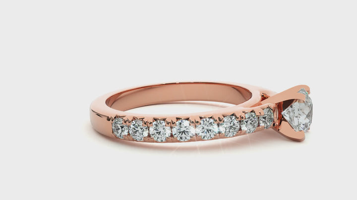 ASA Beatrice Diamond Solitaire Ring