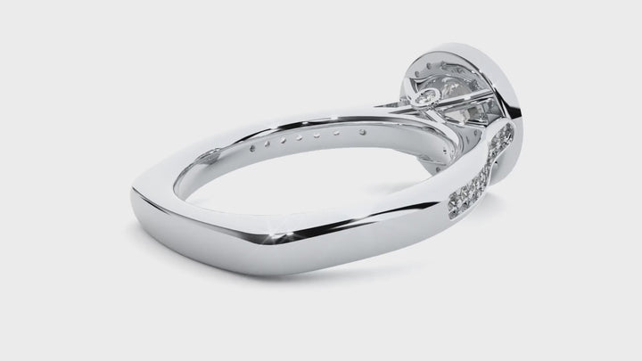 ASA Eleanor Diamond Halo Ring